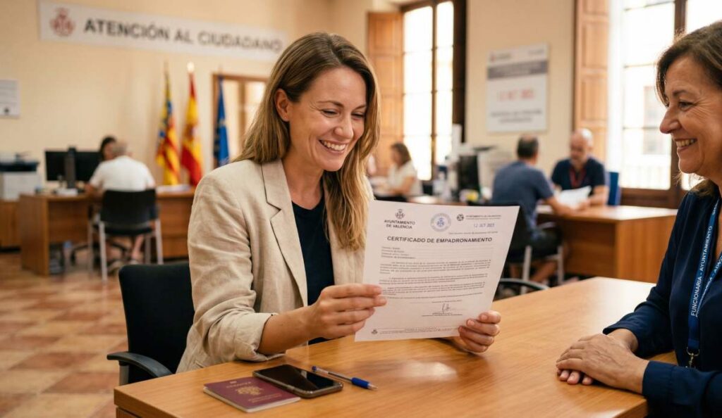how to get empadronamiento in spain