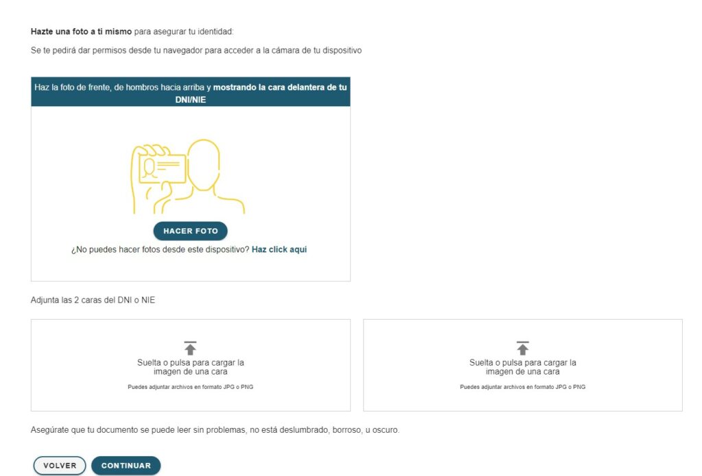 register s1 form in spain