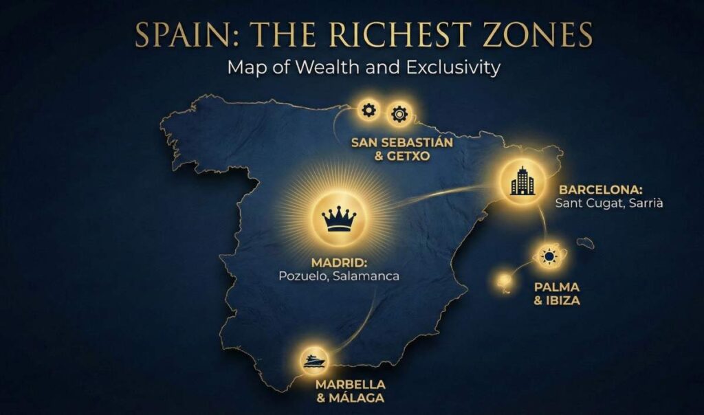 the richest cities in spain