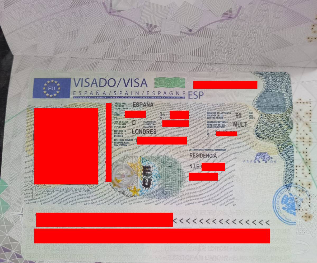 spanish visa