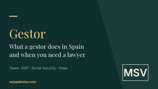 What Is a Gestor in Spain? What a Gestor Can and Cannot Do for You
